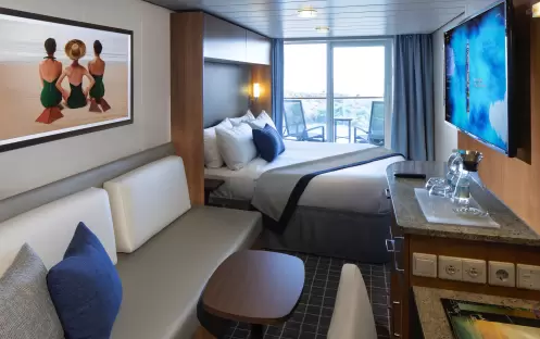 Celebrity Cruises, Celebrity Solstice, Aquaclass Stateroom, Copyrights - CEL